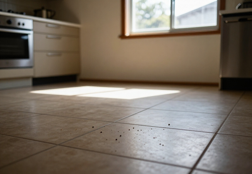 Clean, cockroach-free kitchen in Castle Hill after treatment